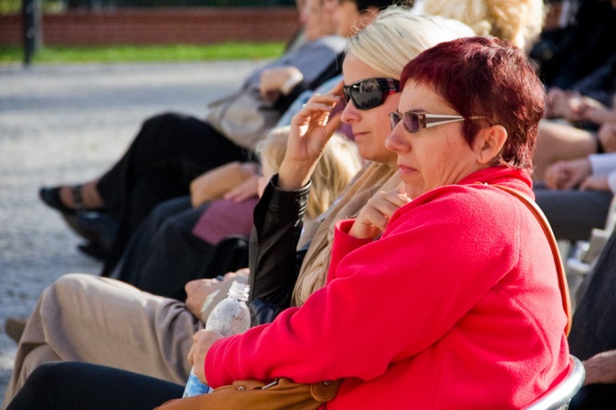 Zdjęcie w galerii na portalu naszraciborz.pl: Wernisaż na zamku - sławne budowle świata wiadomości z regionu