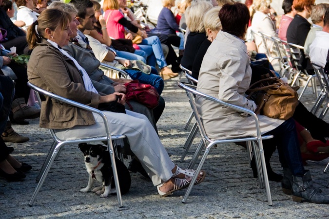 Zdjęcie w galerii na portalu naszraciborz.pl: Wernisaż na zamku - sławne budowle świata wiadomości z regionu