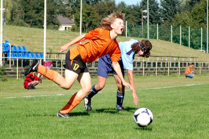 Zdjęcie w galerii na portalu naszraciborz.pl: Nieudana pogoń bramkarza Rafako wiadomości z regionu