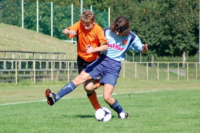 Zdjęcie w galerii na portalu naszraciborz.pl: Nieudana pogoń bramkarza Rafako wiadomości z regionu