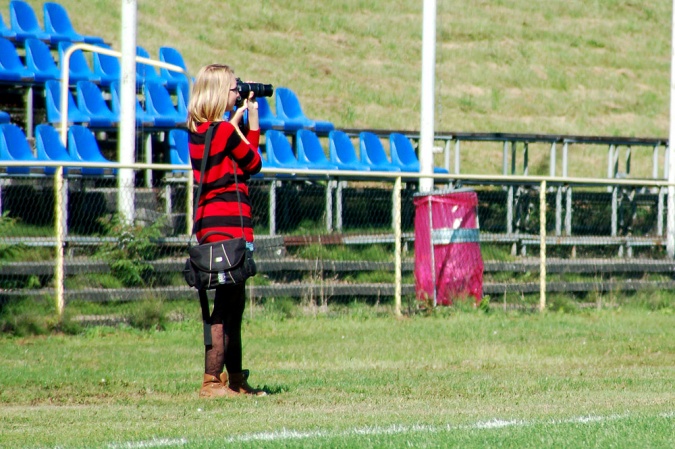 Zdjęcie w galerii na portalu naszraciborz.pl: Nieudana pogoń bramkarza Rafako wiadomości z regionu