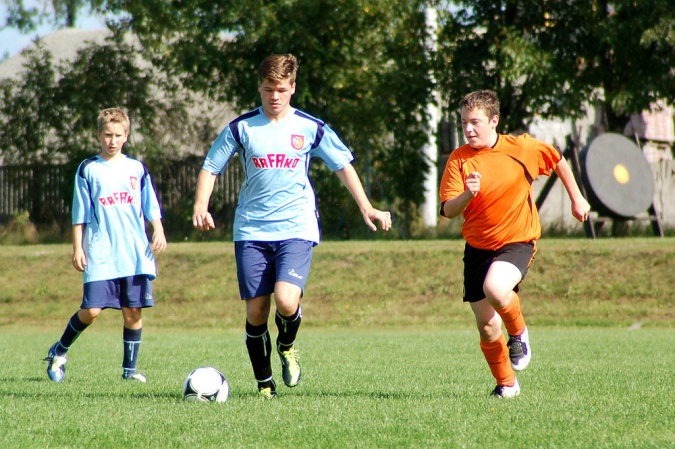 Zdjęcie w galerii na portalu naszraciborz.pl: Nieudana pogoń bramkarza Rafako wiadomości z regionu