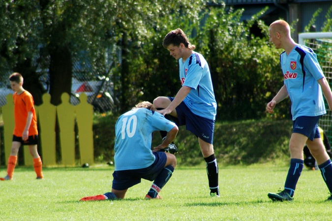 Zdjęcie w galerii na portalu naszraciborz.pl: Nieudana pogoń bramkarza Rafako wiadomości z regionu
