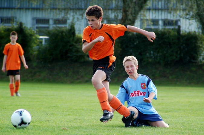 Zdjęcie w galerii na portalu naszraciborz.pl: Nieudana pogoń bramkarza Rafako wiadomości z regionu