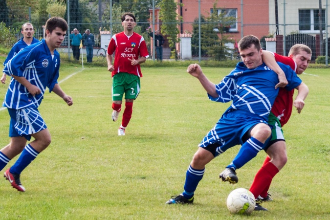 Zdjęcie w galerii na portalu naszraciborz.pl: Ocice – drużyna na jedną połowę wiadomości z regionu