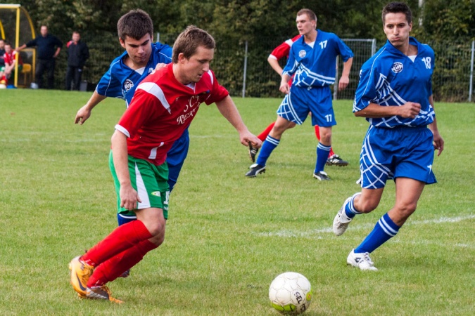 Zdjęcie w galerii na portalu naszraciborz.pl: Ocice – drużyna na jedną połowę wiadomości z regionu