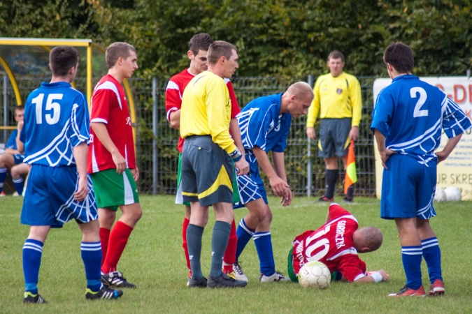 Zdjęcie w galerii na portalu naszraciborz.pl: Ocice – drużyna na jedną połowę wiadomości z regionu