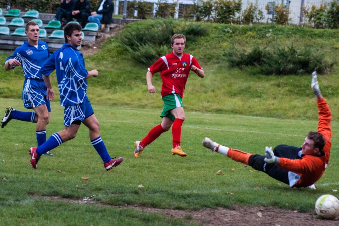 Zdjęcie w galerii na portalu naszraciborz.pl: Ocice – drużyna na jedną połowę wiadomości z regionu