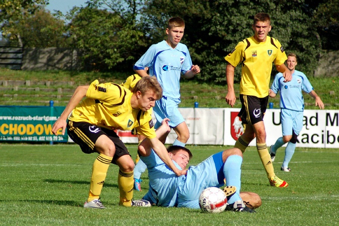 Zdjęcie w galerii na portalu naszraciborz.pl: Unia z Gieksą - bez goli na Srebrnej wiadomości z regionu