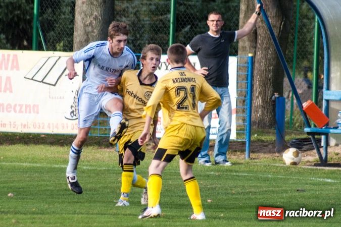 Zdjęcie w galerii na portalu naszraciborz.pl: Mecz na szczycie dla Krzanowic wiadomości z regionu