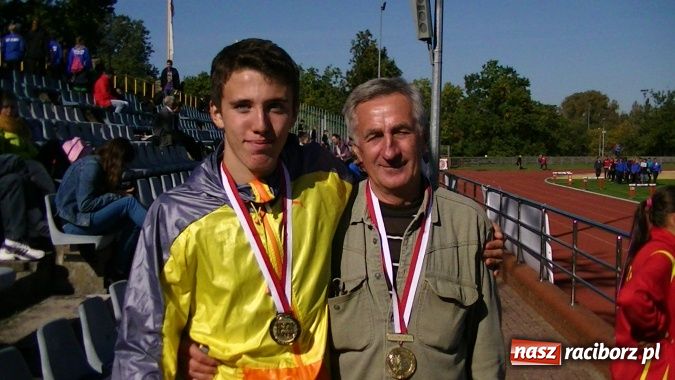 Zdjęcie w galerii na portalu naszraciborz.pl: Lekka atletyka: Żebrowski i Szyjka z medalami wiadomości z regionu