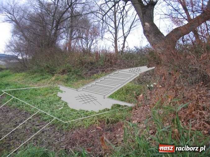 Zdjęcie w galerii na portalu naszraciborz.pl: Magistrat pozazdrościł sąsiadom. Będzie pomost wiadomości z regionu