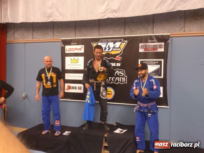 Zdjęcie w galerii na portalu naszraciborz.pl: Grzegorz Bąk mistrzem Szwecji w BJJ wiadomości z regionu