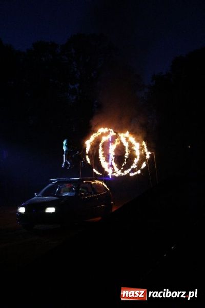 Zdjęcie w galerii na portalu naszraciborz.pl: Kaskaderskie show na stadionie OSiR-u wiadomości z regionu