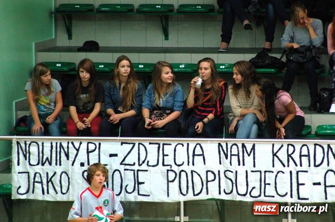 Zdjęcie w galerii na portalu naszraciborz.pl: Pewna wygrana AZS Rafako z Bielawianką wiadomości z regionu