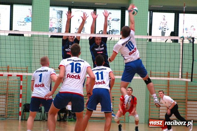 Zdjęcie w galerii na portalu naszraciborz.pl: Pewna wygrana AZS Rafako z Bielawianką wiadomości z regionu