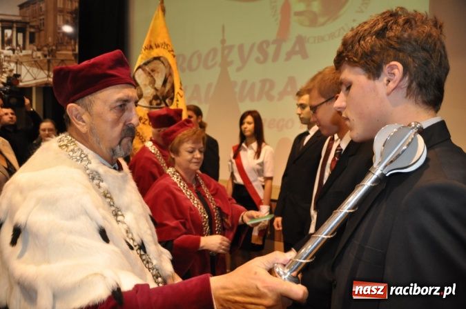 Zdjęcie w galerii na portalu naszraciborz.pl: Już jedenaste Gaudeamus igitur w Raciborzu wiadomości z regionu