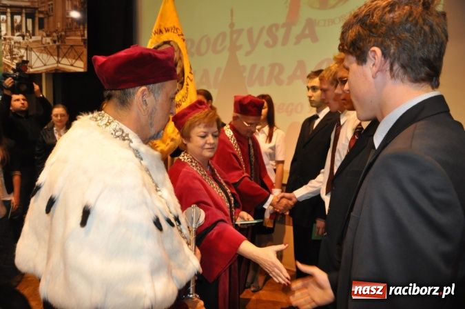 Zdjęcie w galerii na portalu naszraciborz.pl: Już jedenaste Gaudeamus igitur w Raciborzu wiadomości z regionu