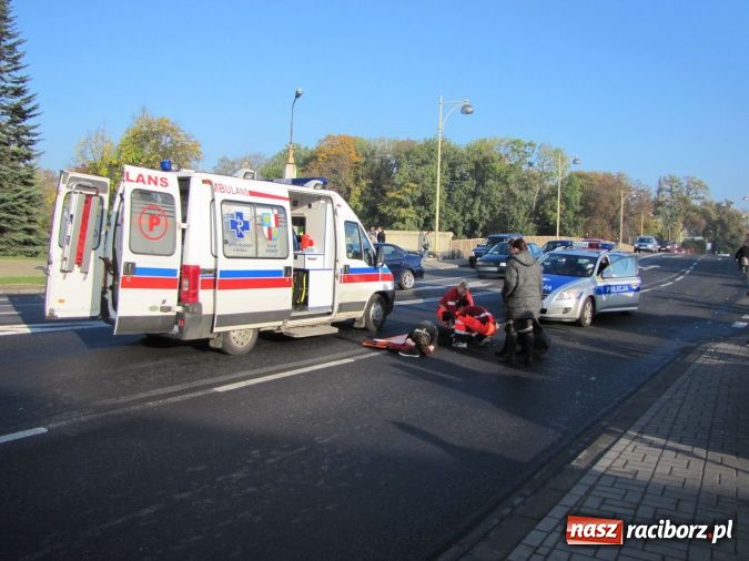 Zdjęcie w galerii na portalu naszraciborz.pl: Brawurowa jazda i nadmierna prędkość. Pirat drogowy potrącił pieszego! wiadomości z regionu