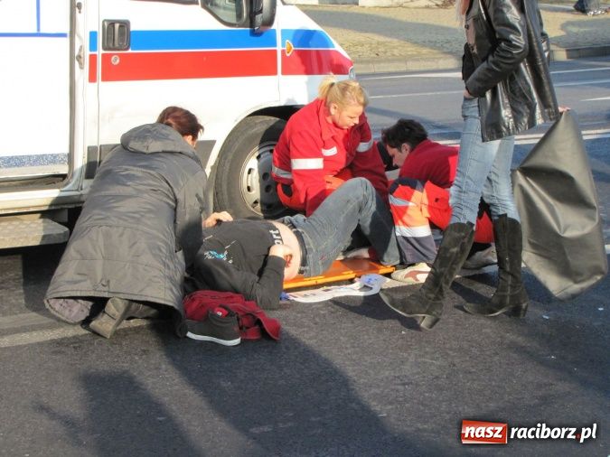 Zdjęcie w galerii na portalu naszraciborz.pl: Brawurowa jazda i nadmierna prędkość. Pirat drogowy potrącił pieszego! wiadomości z regionu