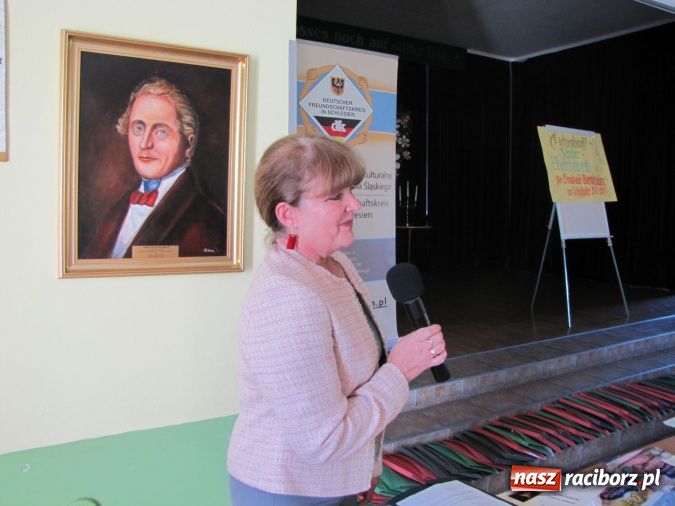 Zdjęcie w galerii na portalu naszraciborz.pl: Młodzież z poezją Eichendorffa za pan brat wiadomości z regionu