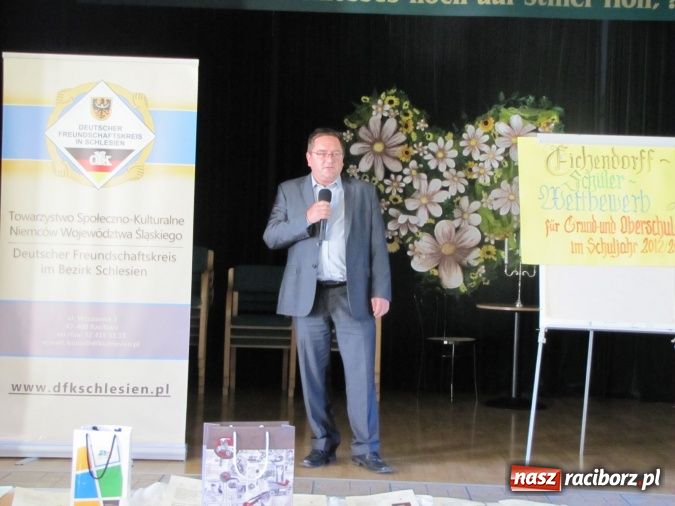 Zdjęcie w galerii na portalu naszraciborz.pl: Młodzież z poezją Eichendorffa za pan brat wiadomości z regionu