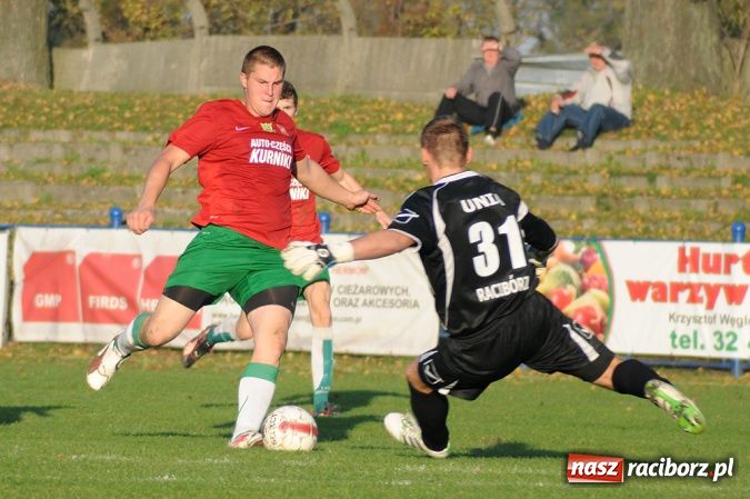 Zdjęcie w galerii na portalu naszraciborz.pl: Unia traci punkty z Drzewiarzem wiadomości z regionu
