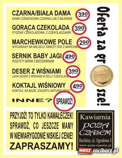 Zdjęcie w galerii na portalu naszraciborz.pl: Oferta za grosze w Poza Czasem wiadomości z regionu