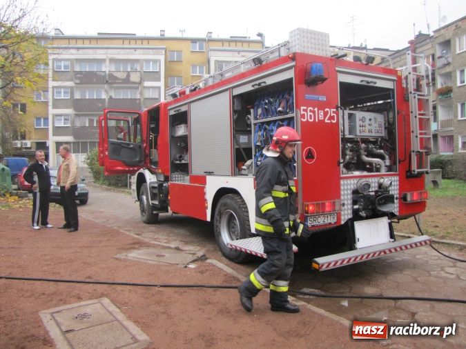Zdjęcie w galerii na portalu naszraciborz.pl: W Rudach ulatniał się gaz, w Raciborzu palił się dach wiadomości z regionu