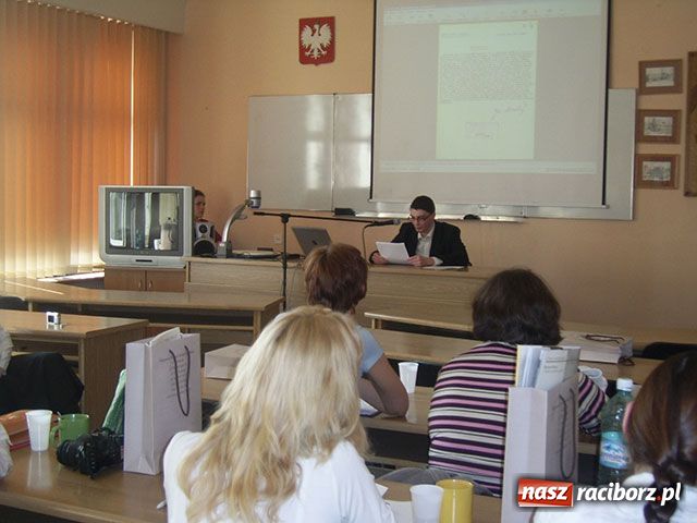 Zdjęcie w galerii na portalu naszraciborz.pl: Konferencja Bohemistów w PWSZ wiadomości z regionu