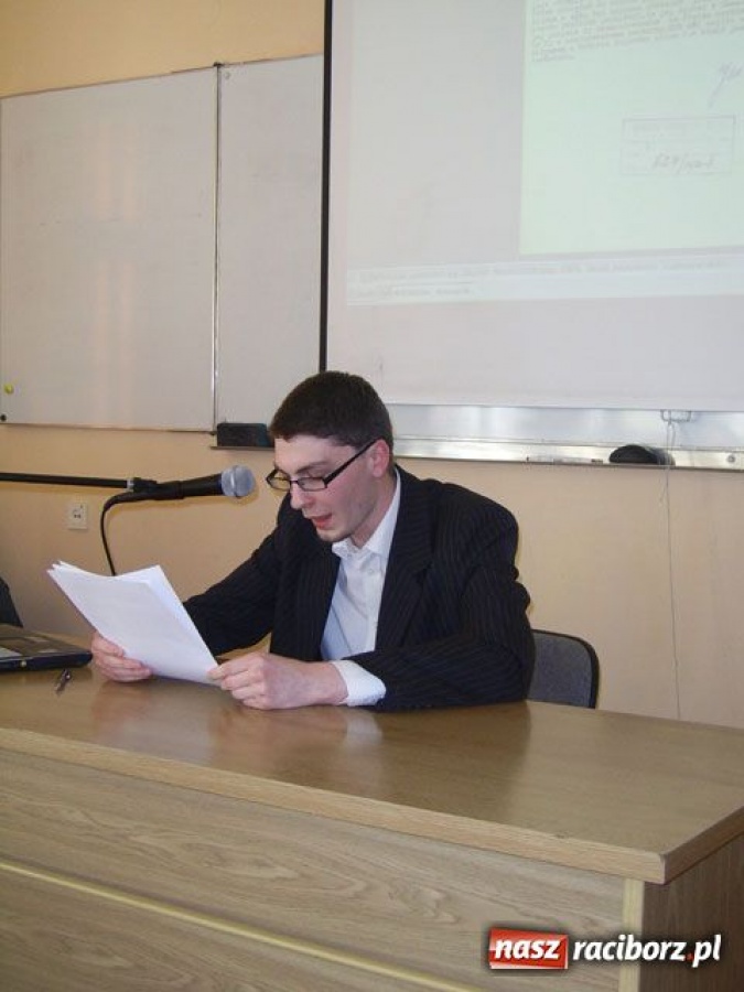 Zdjęcie w galerii na portalu naszraciborz.pl: Konferencja Bohemistów w PWSZ wiadomości z regionu