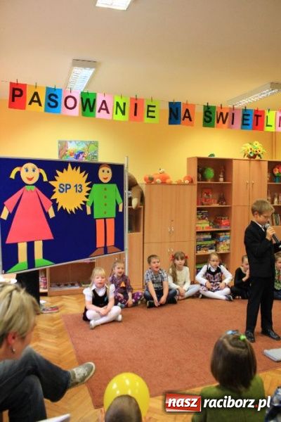 Zdjęcie w galerii na portalu naszraciborz.pl: Nowe Wesołe Świetliki w Szkole Podstawowej nr 13 wiadomości z regionu
