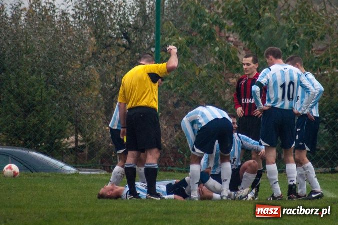 Zdjęcie w galerii na portalu naszraciborz.pl: Dziki zryły murawę w Bieńkowicach. Grano w Bolesławiu wiadomości z regionu