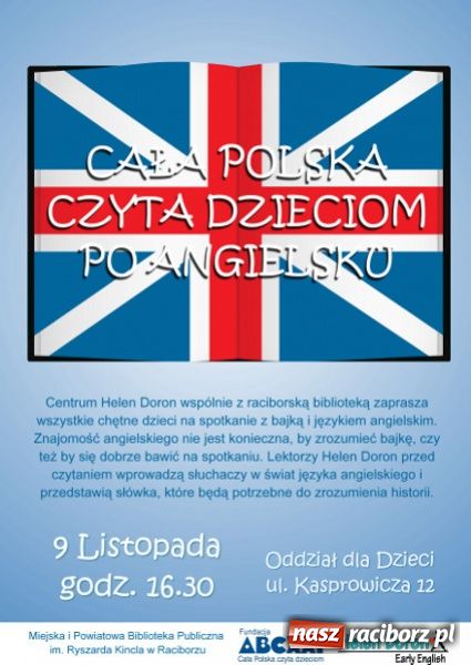 Zdjęcie w galerii na portalu naszraciborz.pl: Czytamy po angielsku wiadomości z regionu