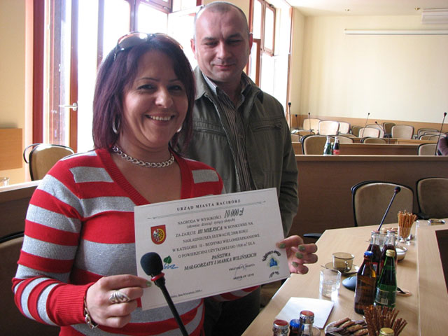 Zdjęcie w galerii na portalu naszraciborz.pl: Prezydent nagrodził elewacje wiadomości z regionu