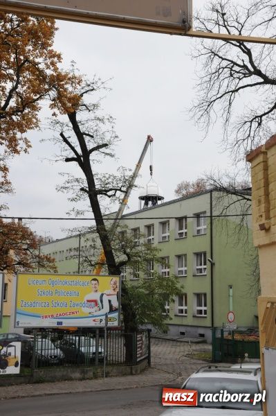 Zdjęcie w galerii na portalu naszraciborz.pl: Na dachu Mechanika zamontowano kopułę obserwatorium astronomicznego wiadomości z regionu