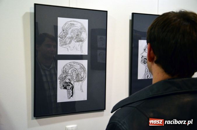 Zdjęcie w galerii na portalu naszraciborz.pl: Wernisaż grafik dr Karoliny Stanieczek wiadomości z regionu