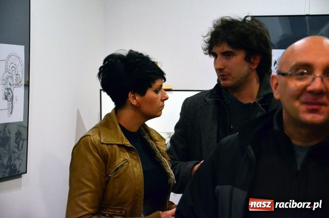 Zdjęcie w galerii na portalu naszraciborz.pl: Wernisaż grafik dr Karoliny Stanieczek wiadomości z regionu