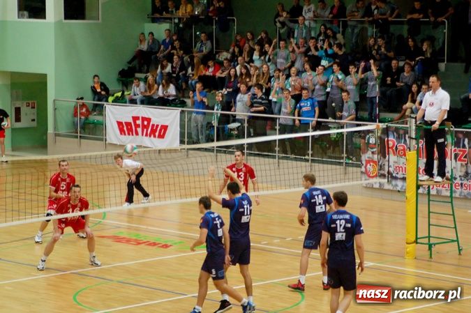 Zdjęcie w galerii na portalu naszraciborz.pl: Klęska AZS Rafako w derbach regionu wiadomości z regionu
