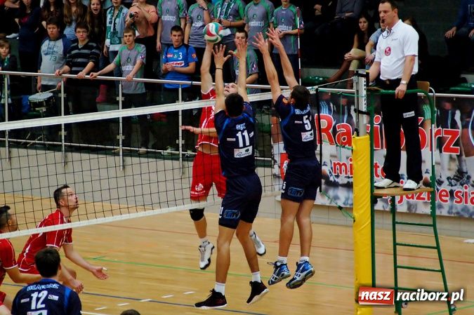 Zdjęcie w galerii na portalu naszraciborz.pl: Klęska AZS Rafako w derbach regionu wiadomości z regionu