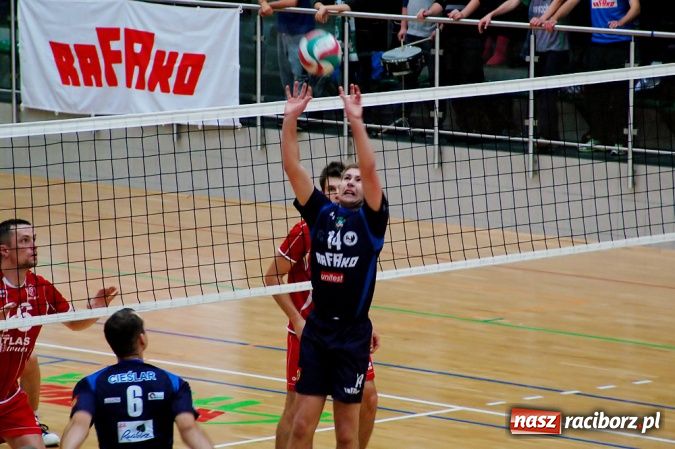 Zdjęcie w galerii na portalu naszraciborz.pl: Klęska AZS Rafako w derbach regionu wiadomości z regionu