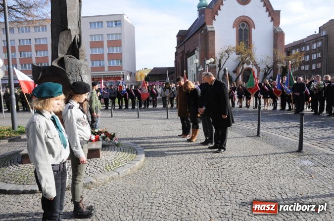 Zdjęcie w galerii na portalu naszraciborz.pl: Obchody Święta Niepodległości 2012 wiadomości z regionu