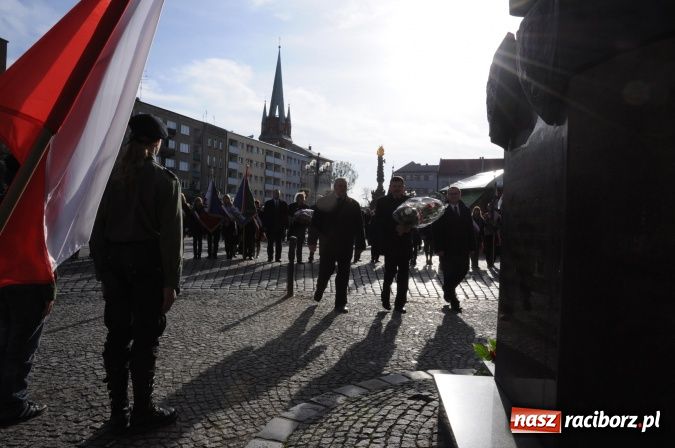 Zdjęcie w galerii na portalu naszraciborz.pl: Obchody Święta Niepodległości 2012 wiadomości z regionu