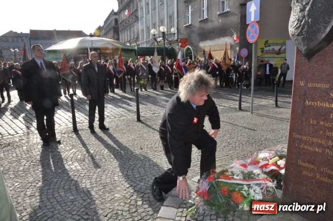 Zdjęcie w galerii na portalu naszraciborz.pl: Obchody Święta Niepodległości 2012 wiadomości z regionu