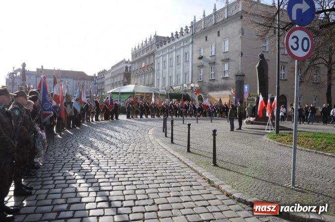 Zdjęcie w galerii na portalu naszraciborz.pl: Obchody Święta Niepodległości 2012 wiadomości z regionu