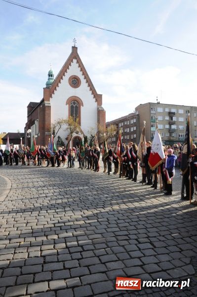 Zdjęcie w galerii na portalu naszraciborz.pl: Obchody Święta Niepodległości 2012 wiadomości z regionu
