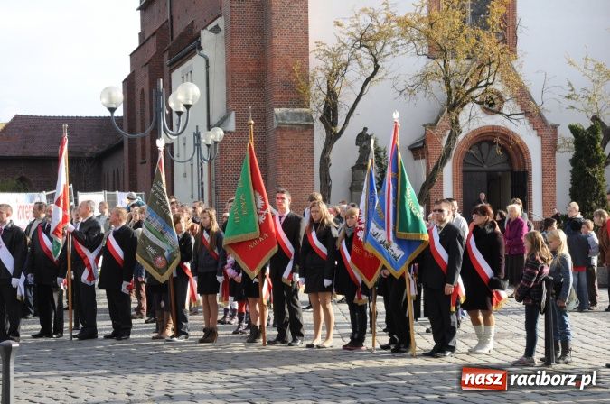 Zdjęcie w galerii na portalu naszraciborz.pl: Obchody Święta Niepodległości 2012 wiadomości z regionu