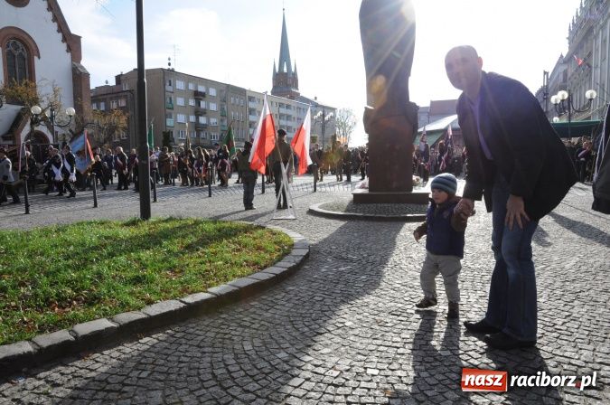 Zdjęcie w galerii na portalu naszraciborz.pl: Obchody Święta Niepodległości 2012 wiadomości z regionu