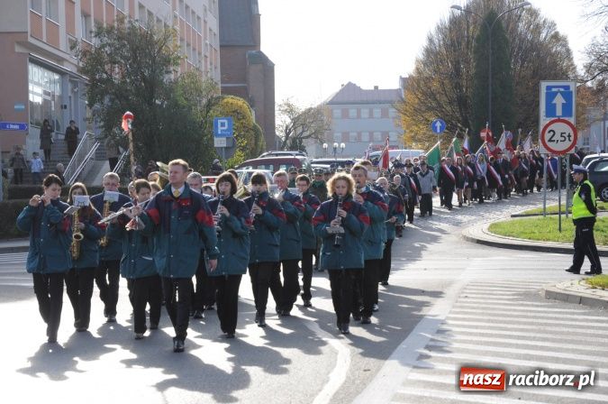 Zdjęcie w galerii na portalu naszraciborz.pl: Obchody Święta Niepodległości 2012 wiadomości z regionu