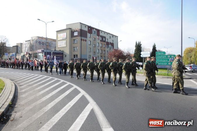 Zdjęcie w galerii na portalu naszraciborz.pl: Obchody Święta Niepodległości 2012 wiadomości z regionu